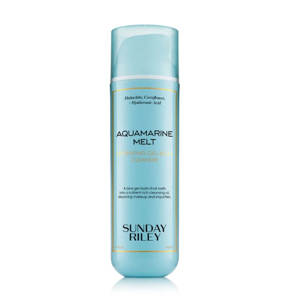Sunday Riley Aquamarine Melt Hydrating Gel Balm Cleanser NEW 4.7 fl oz